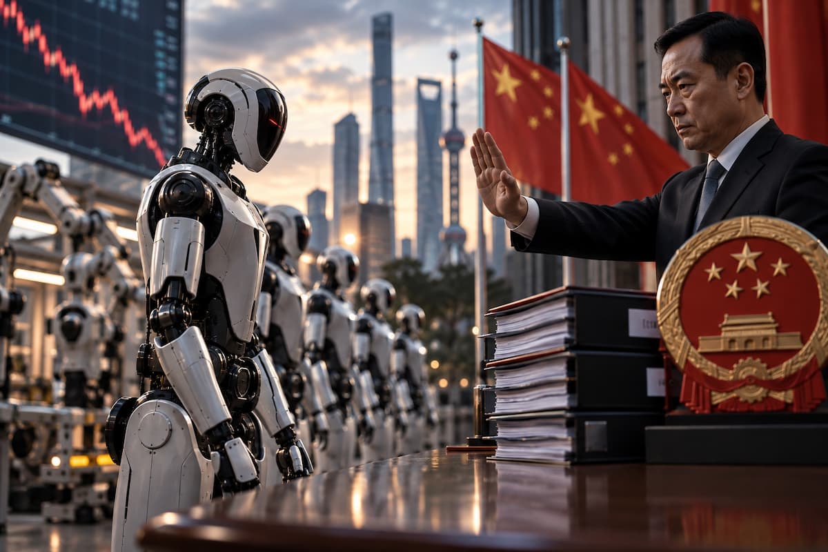 China pone freno a los robots humanoides