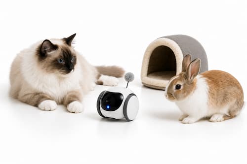 Inteligencia sin ruido sin molestar a las mascotas del hogar