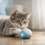 bola robot silenciosa para gato nervioso