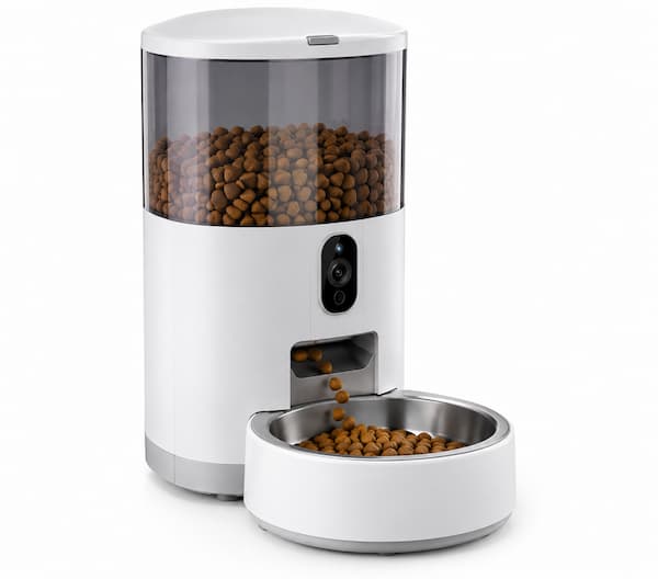 comedero electrico para gatos y perros pequeños