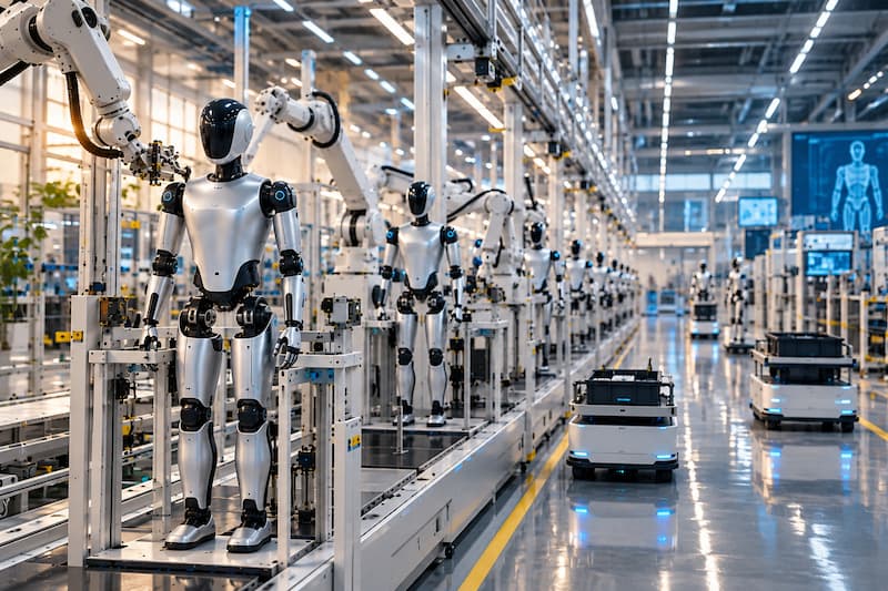 la nueva fábrica inteligente de UBTECH Robotics en Liuzhou