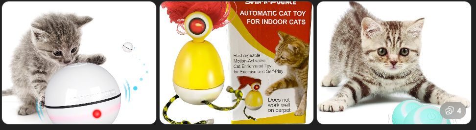 mejores bolas robot silenciosas para gatos nerviosos