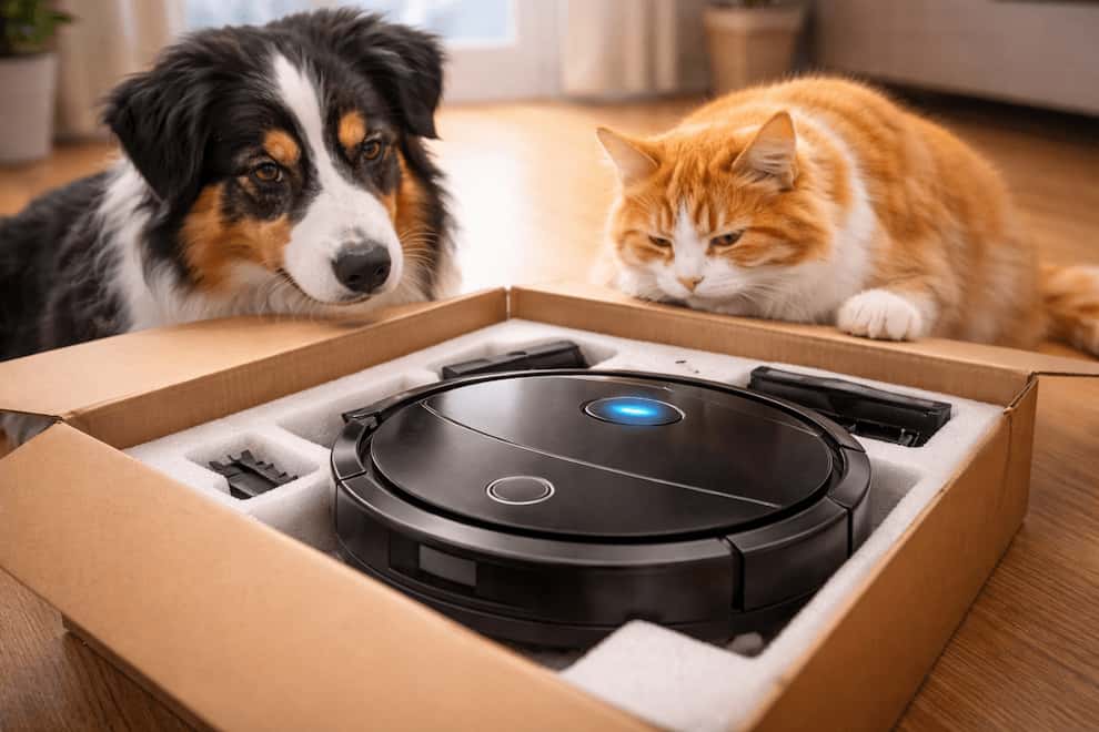perros y gatos descubren la tecnologia