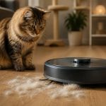 robot aspirador pelo de gato