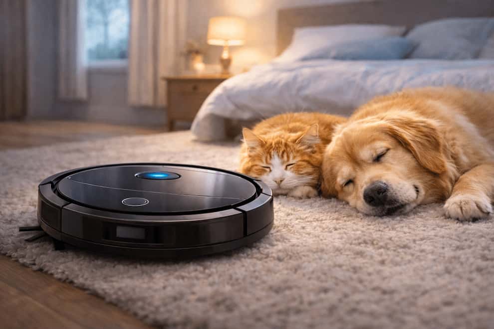 robots silenciosos para casas con mascotas